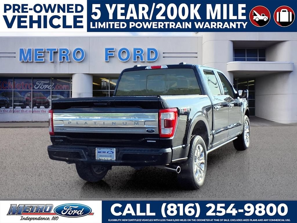 Certified 2022 Ford F150 Platinum AWD/4WD image 3