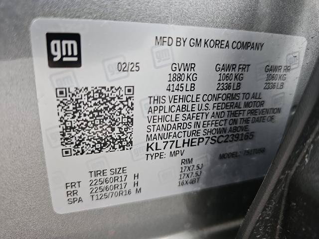 Used 2025 Chevrolet Trax LT w/ LT Convenience Package FWD image 34