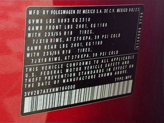 Used 2022 Volkswagen Tiguan SE image 31