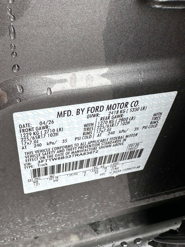 Certified 2026 Ford Maverick XL w/ Equipment Group 101A AWD/4WD image 22