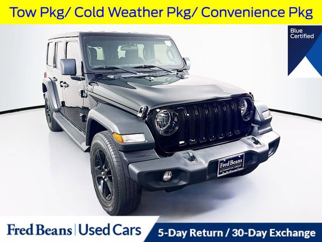Used 2021 Jeep Wrangler Unlimited Sport image 1