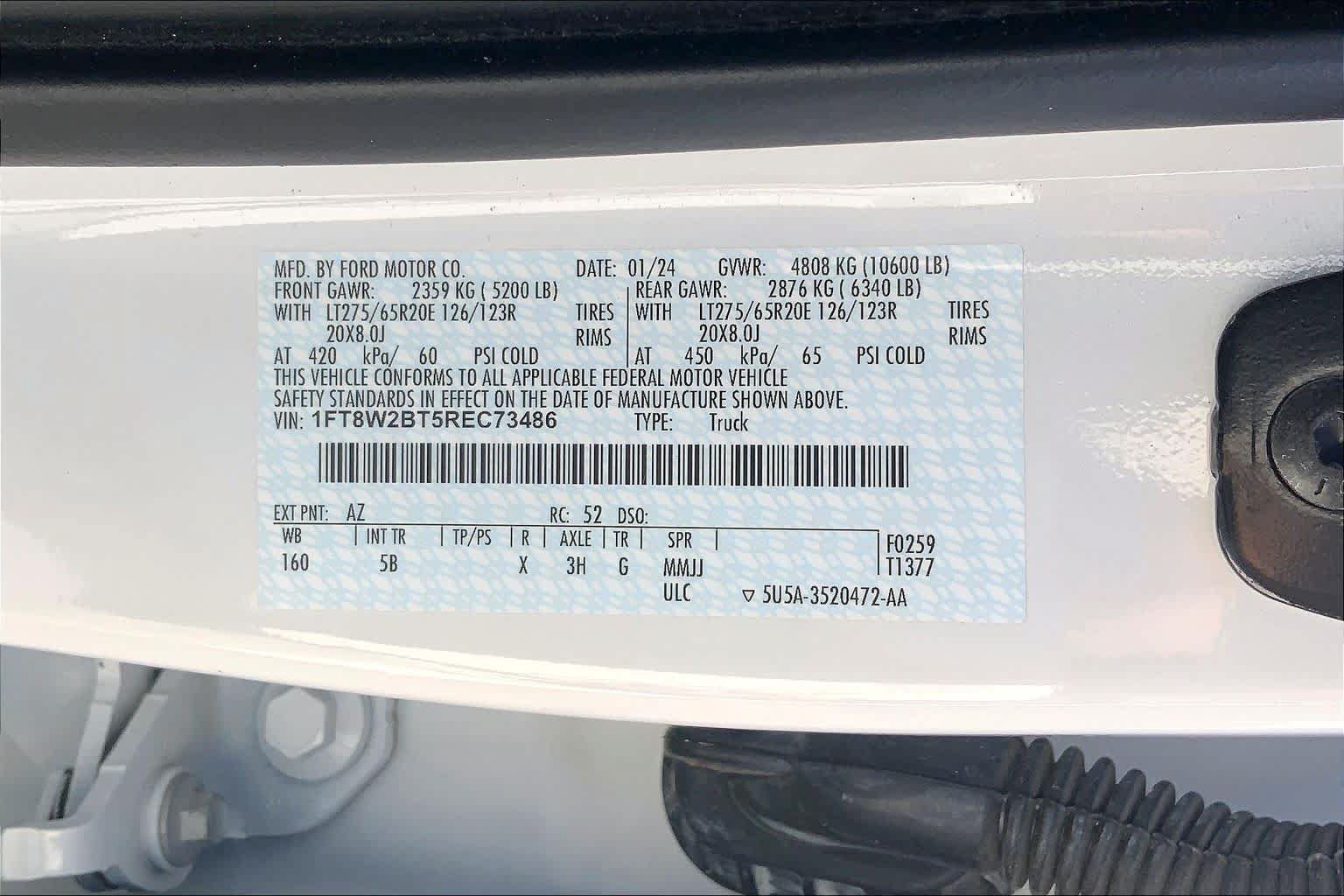 Certified 2024 Ford F250 Lariat w/ Sport Appearance Package AWD/4WD image 36