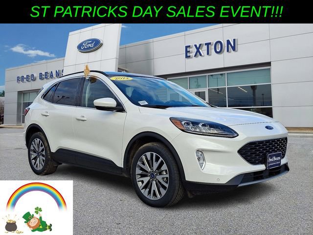 Certified 2022 Ford Escape Titanium w/ Class II Trailer Tow Package