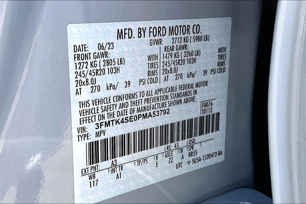 Certified 2023 Ford Mustang Mach-E GT AWD/4WD image 35