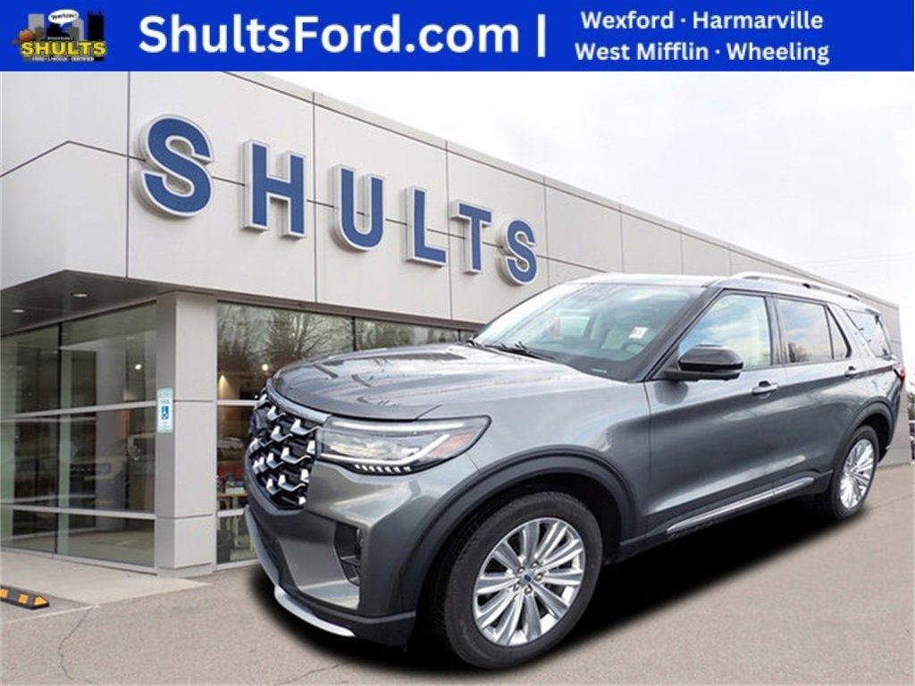 Certified 2025 Ford Explorer Platinum w/ LUX Leather Package