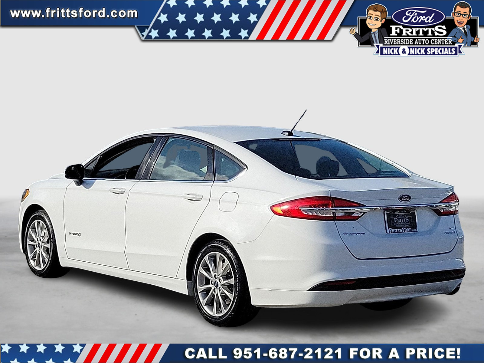 Certified 2017 Ford Fusion SE FWD image 3