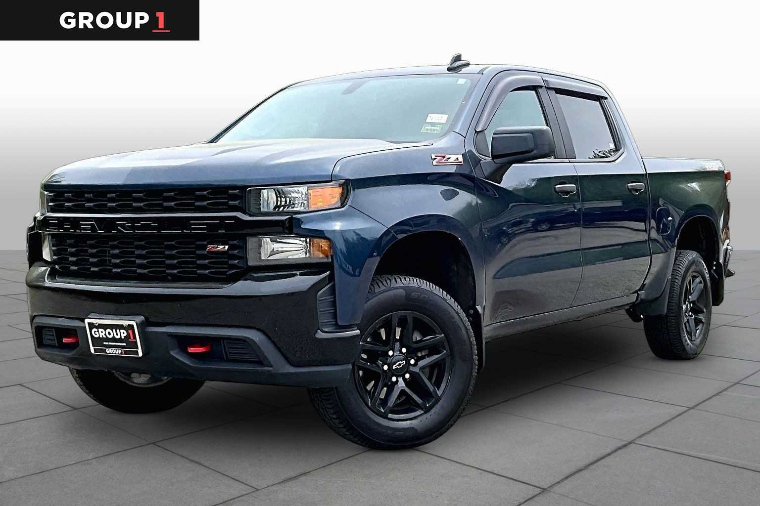 Used 2021 Chevrolet Silverado 1500 Custom Trail Boss AWD/4WD image 1