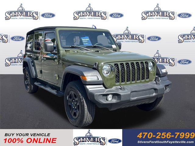 Used 2024 Jeep Wrangler Unlimited Sport AWD/4WD image 1