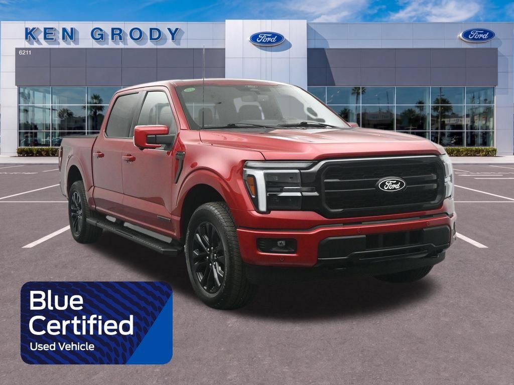 Certified 2025 Ford F150 Lariat w/ Equipment Group 502A High