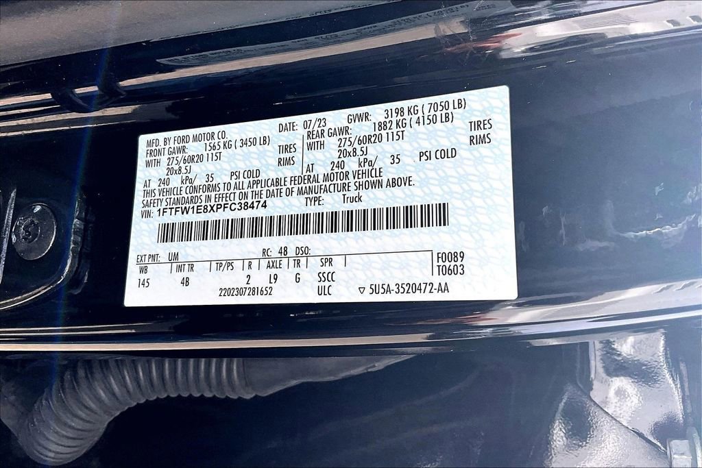 Certified 2023 Ford F150 XLT w/ Equipment Group 302A High image 36