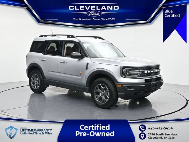 Certified 2023 Ford Bronco Sport Badlands w/ Premium Package