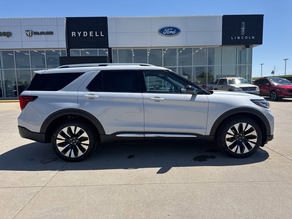 Certified 2025 Ford Explorer Platinum w/ LUX Leather Package AWD/4WD image 2