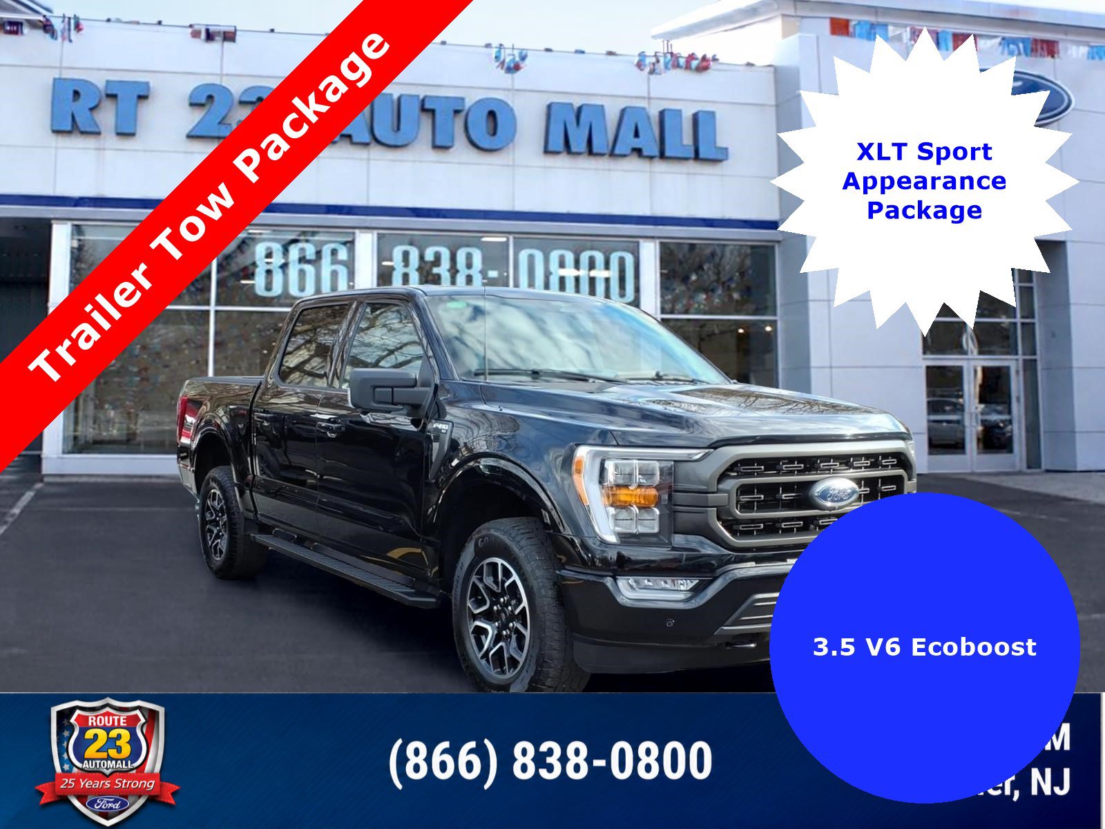 Certified 2023 Ford F150 XLT w/ Equipment Group 302A High
