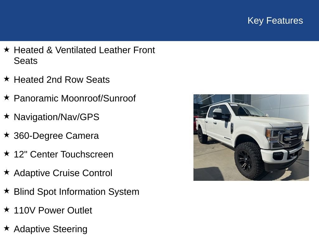 Certified 2022 Ford F250 Limited w/ FX4 Off-Road Package image 34