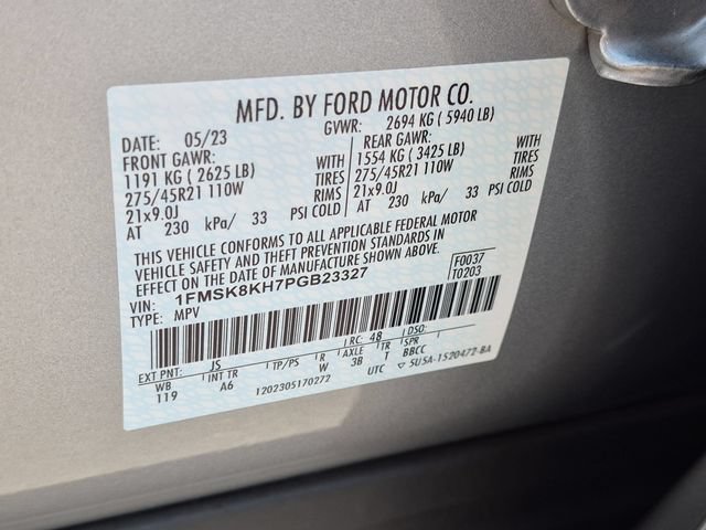 Certified 2023 Ford Explorer ST-Line AWD/4WD image 25