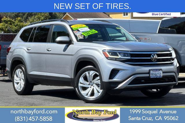 Used 2021 Volkswagen Atlas SE