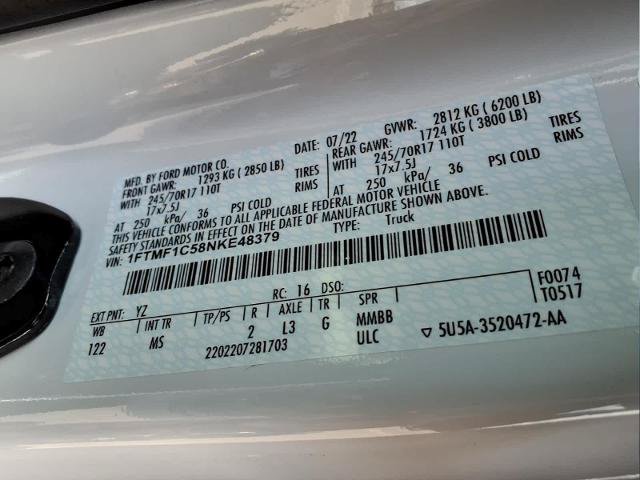 Certified 2022 Ford F150 XLT w/ Equipment Group 301A Mid RWD image 33
