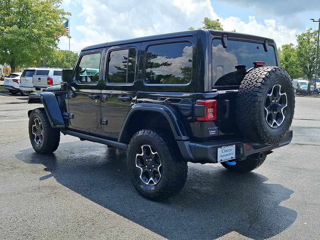 Used 2021 Jeep Wrangler Unlimited Rubicon 4xe w/ Cold Weather Group AWD/4WD image 7