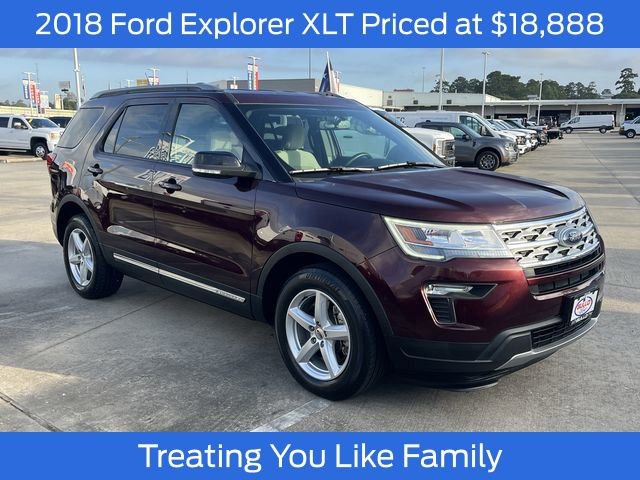 Certified 2018 Ford Explorer XLT w/ Equipment Group 201A