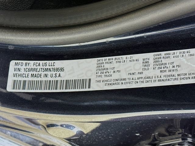 Used 2021 RAM 1500 Laramie image 36