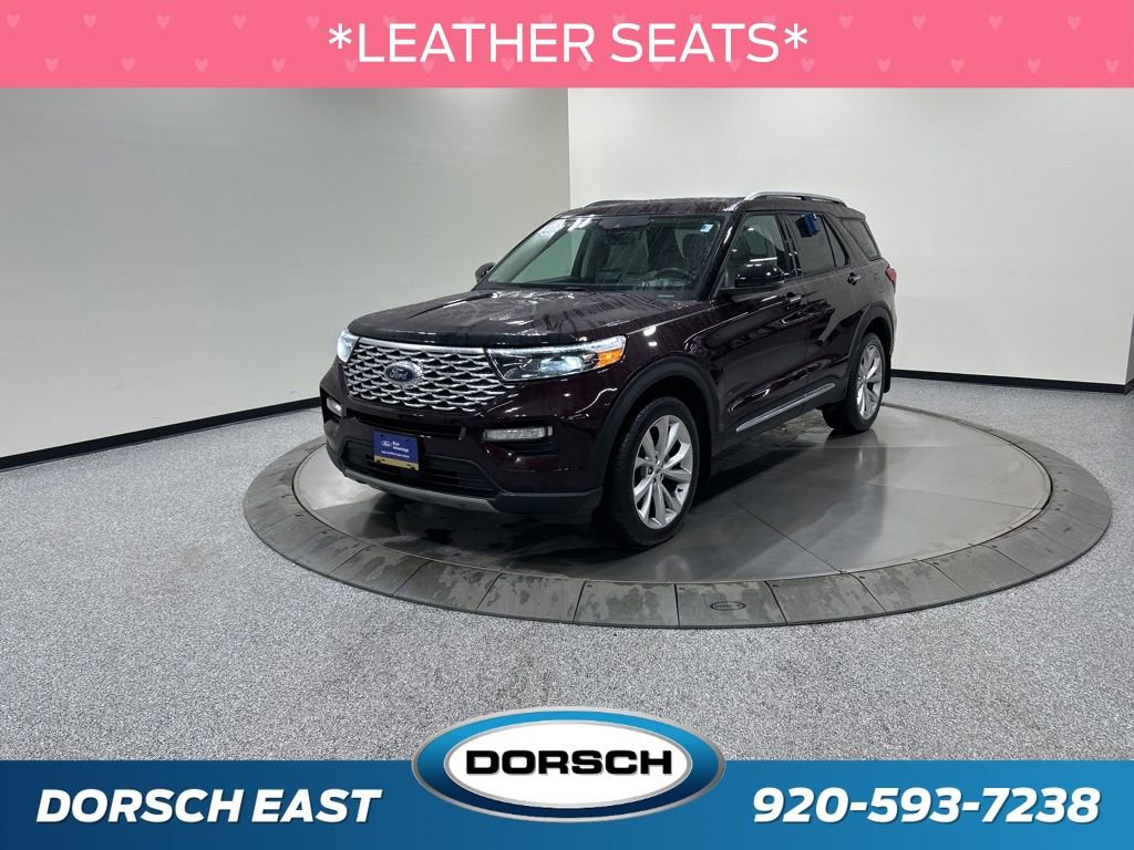 Certified 2023 Ford Explorer Platinum w/ Premium Technology Package image 1