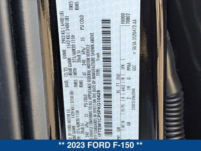 Certified 2023 Ford F150 XL w/ STX Appearance Package image 25