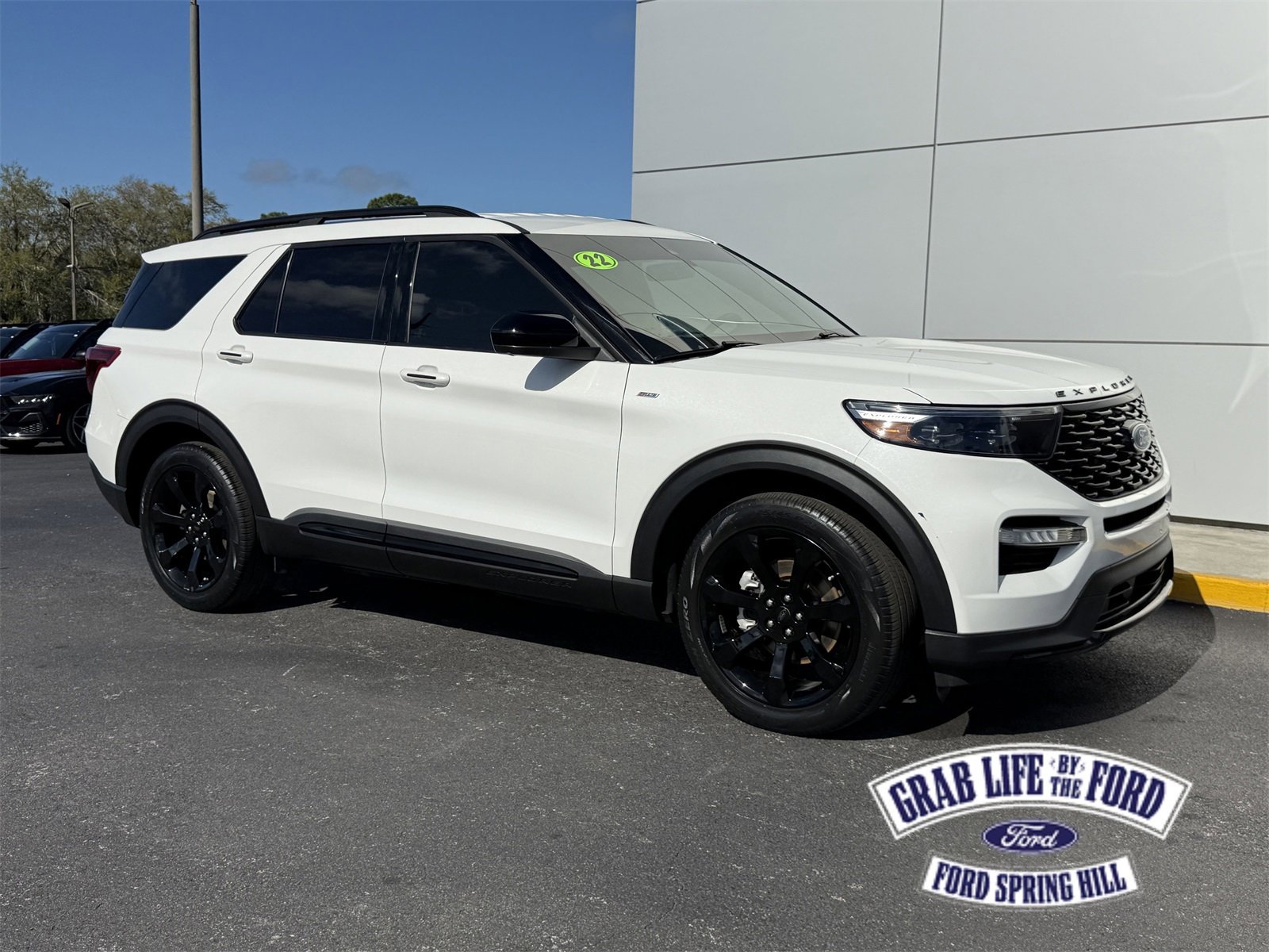 Certified 2022 Ford Explorer ST-Line w/ Class IV Trailer Tow Package