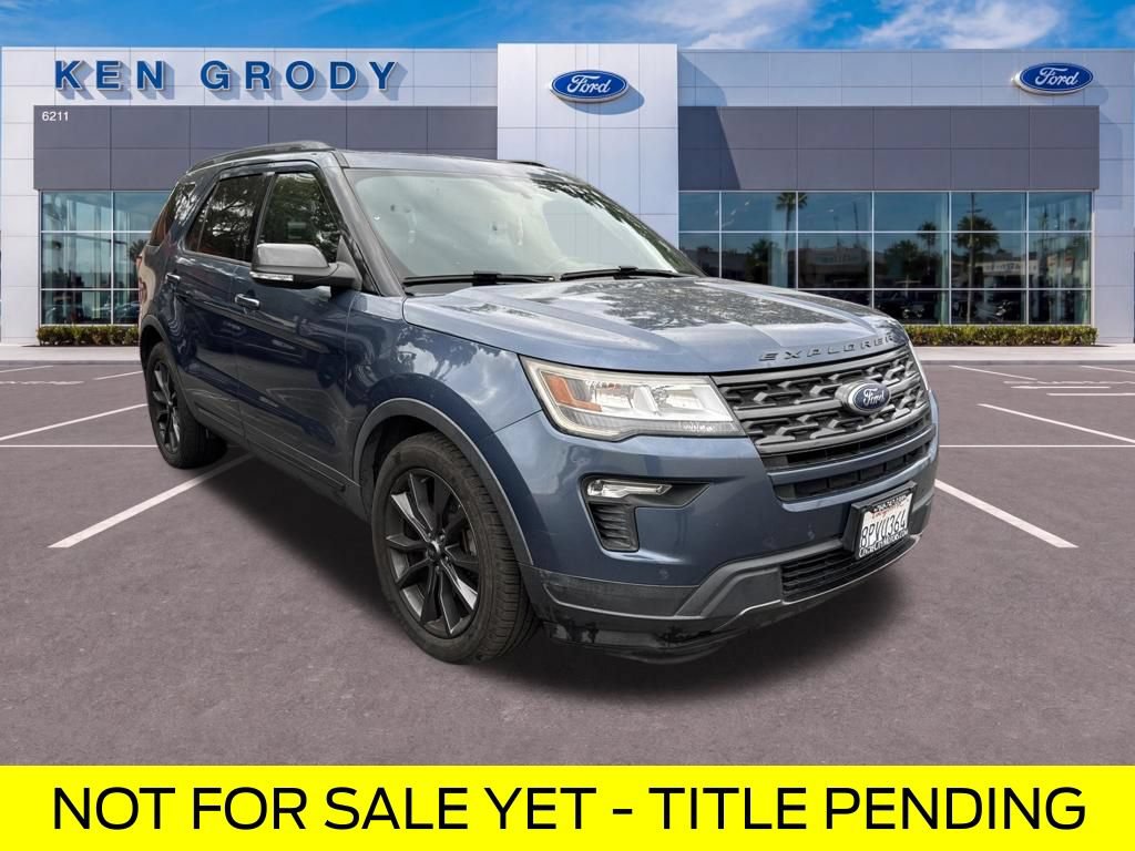 Certified 2018 Ford Explorer XLT w/ Equipment Group 202A