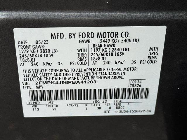 Certified 2023 Ford Edge SEL w/ Convenience Package AWD/4WD image 12