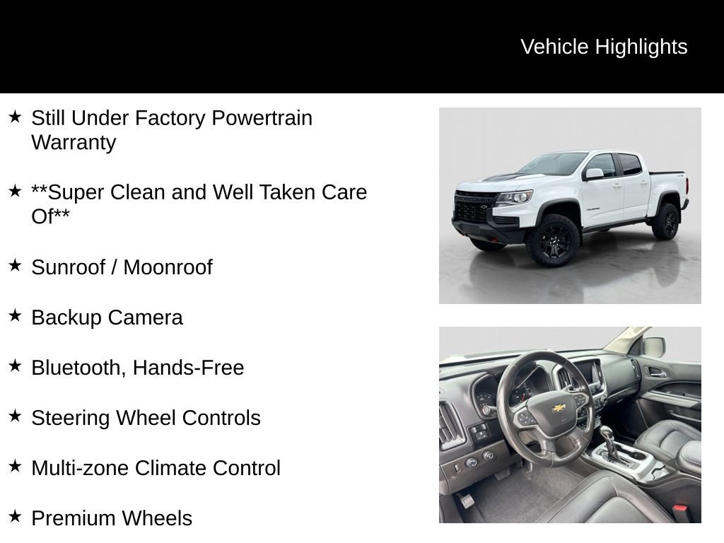 Used 2022 Chevrolet Colorado ZR2 w/ ZR2 Dusk Special Edition AWD/4WD image 16
