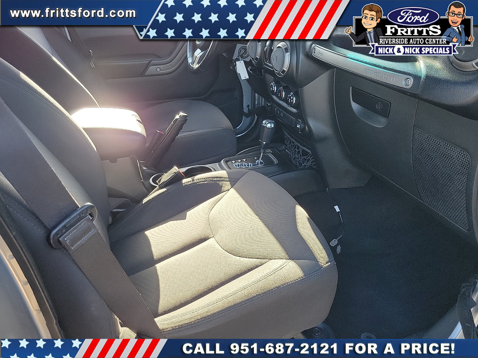 Used 2017 Jeep Wrangler Unlimited Sport w/ Quick Order Package 24S AWD/4WD image 13