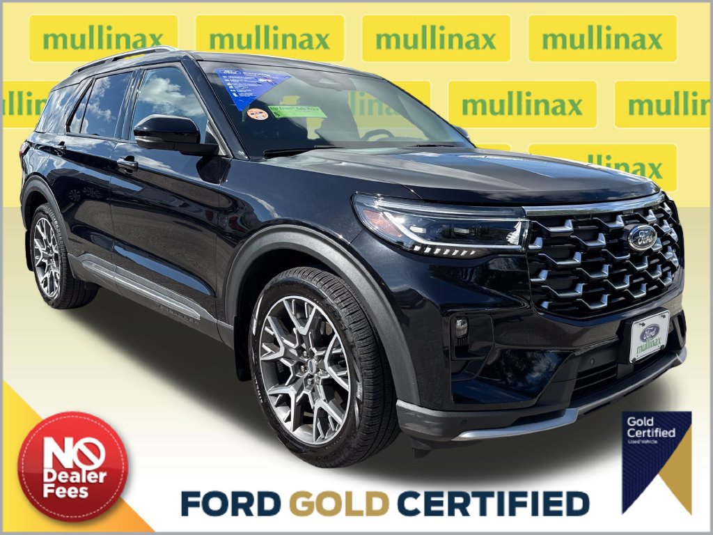 Certified 2025 Ford Explorer Platinum w/ Ultimate Package