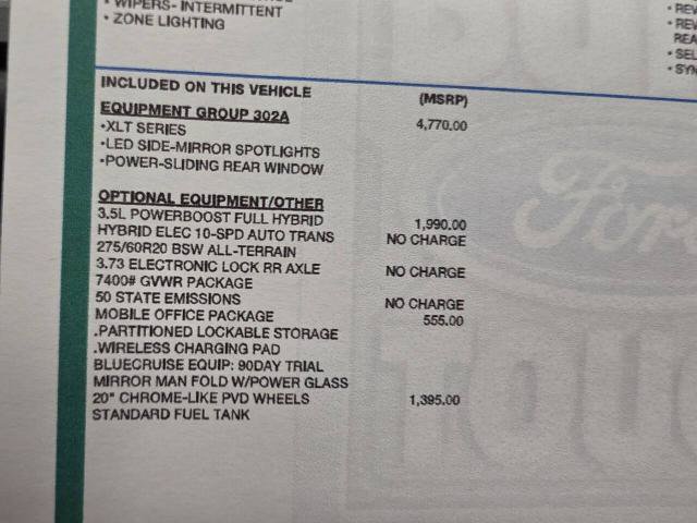 Certified 2024 Ford F150 XLT w/ Equipment Group 302A MID AWD/4WD image 26
