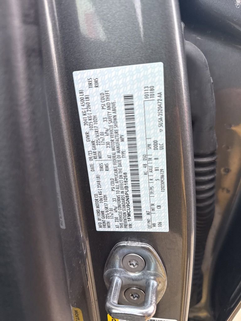 Certified 2023 Ford Escape Active w/ Tech Pack #1 image 59