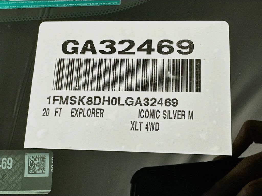 Certified 2020 Ford Explorer XLT AWD/4WD image 25