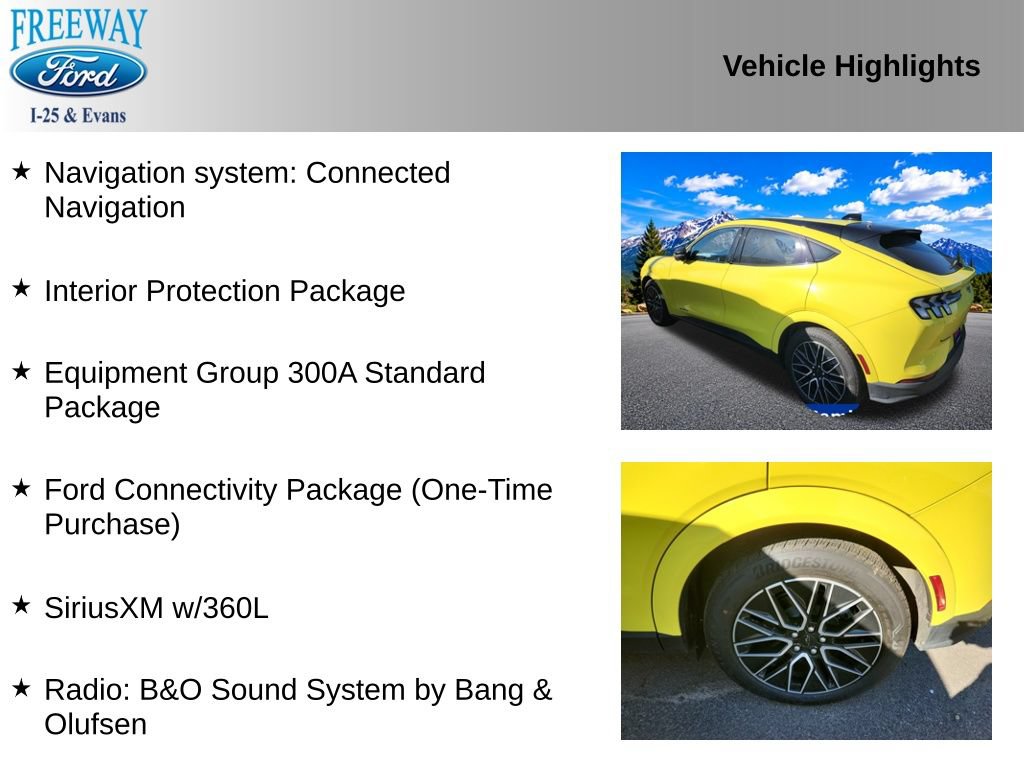 Certified 2025 Ford Mustang Mach-E Premium AWD/4WD image 4