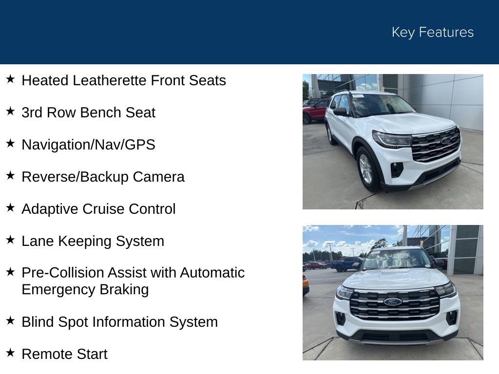 Certified 2026 Ford Explorer Active w/ Active Comfort Package RWD image 36