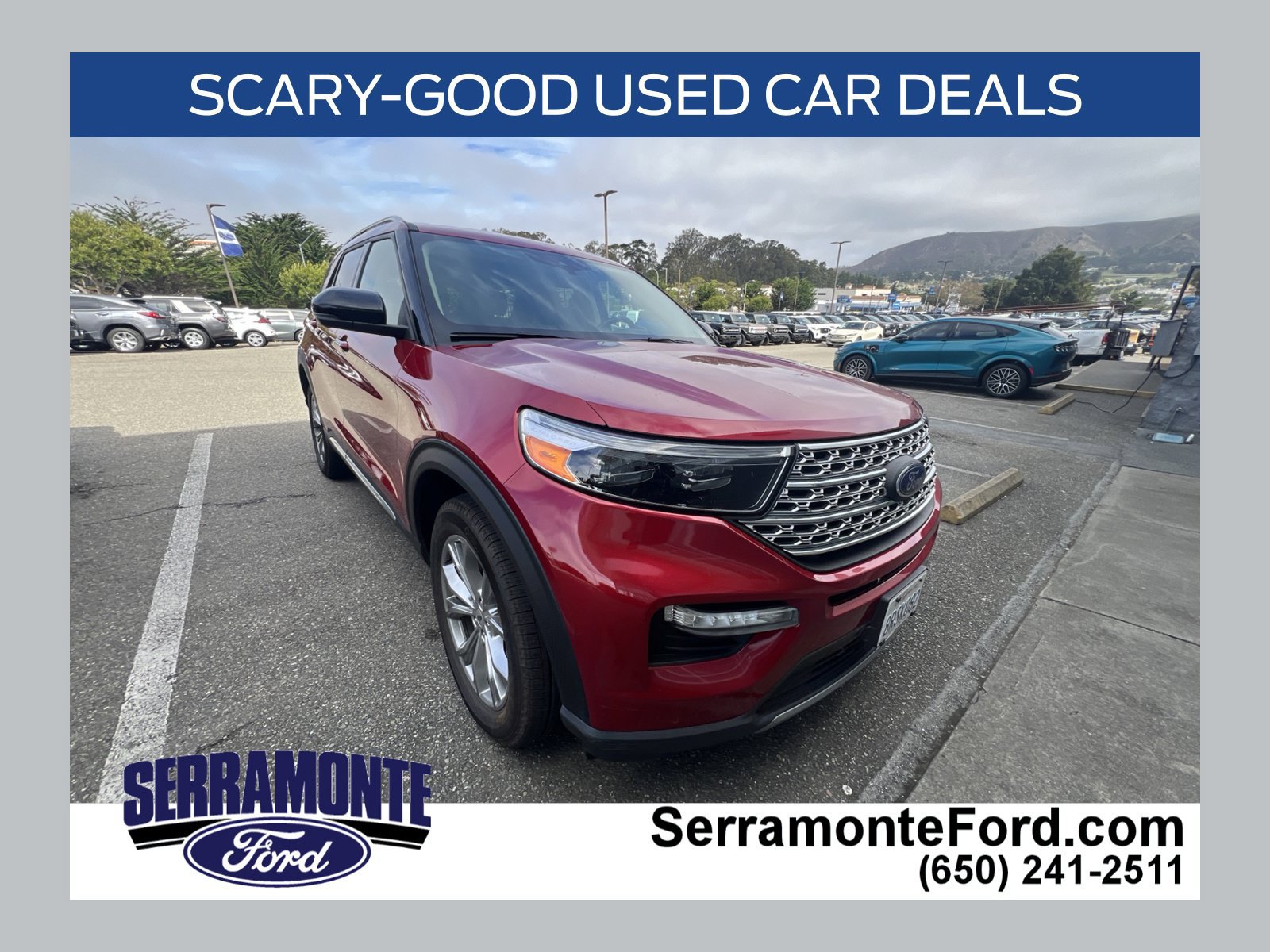 Certified 2020 Ford Explorer Limited AWD/4WD image 1