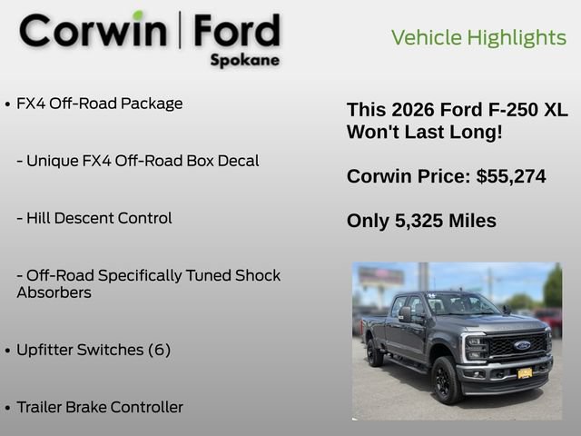 Certified 2026 Ford F250 XL w/ STX Appearance Package AWD/4WD image 13