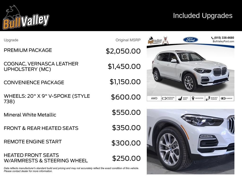 Used 2019 BMW X5 xDrive40i w/ Premium Package AWD/4WD image 9