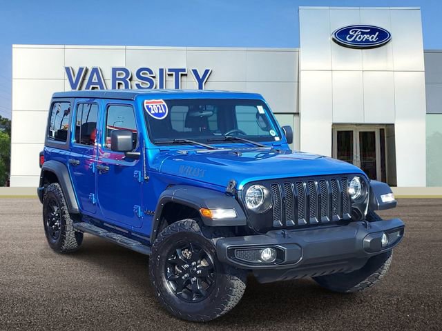Used 2021 Jeep Wrangler Unlimited Sport image 1