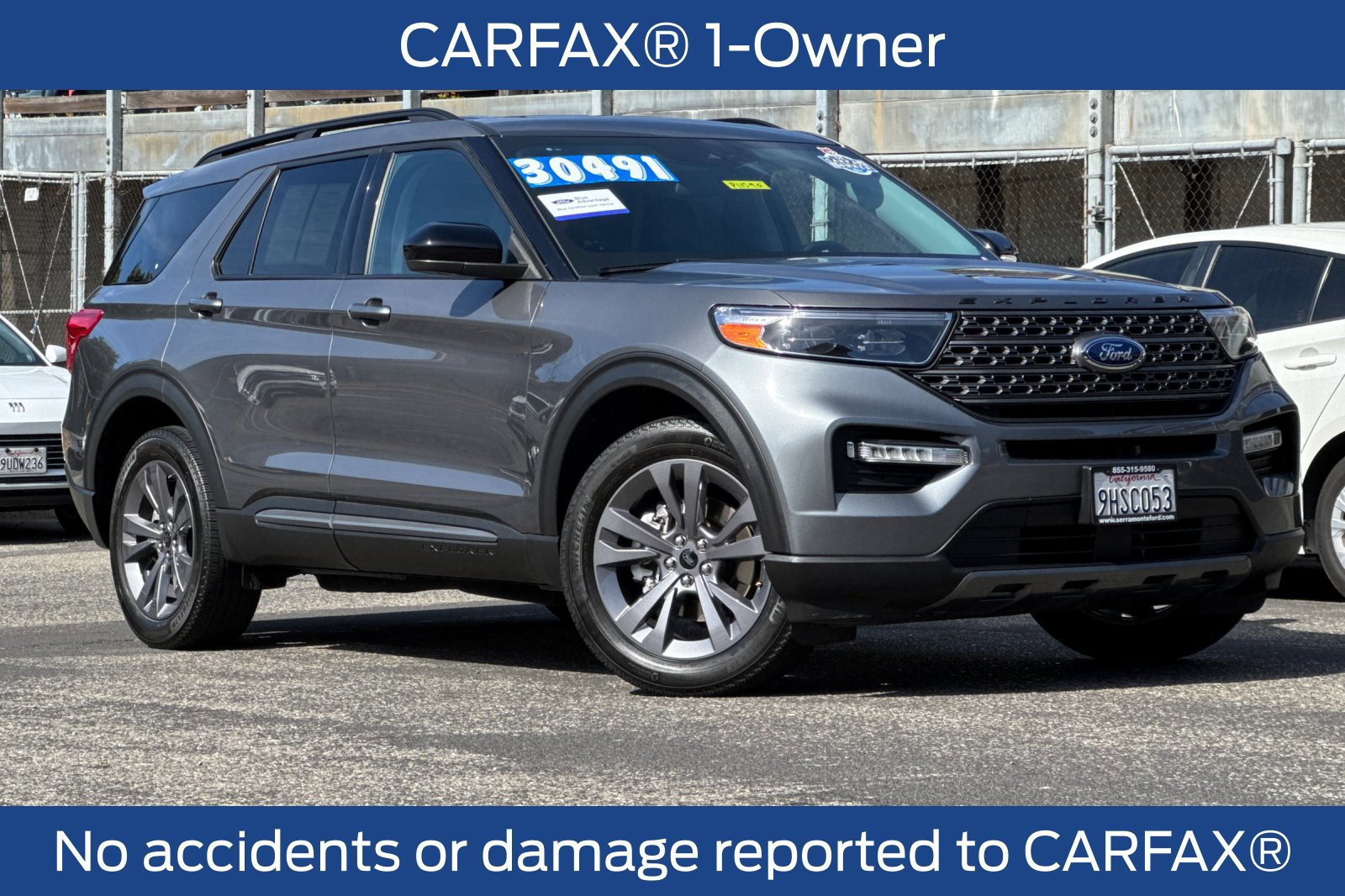 Certified 2023 Ford Explorer XLT w/ Equipment Group 202A AWD/4WD image 3
