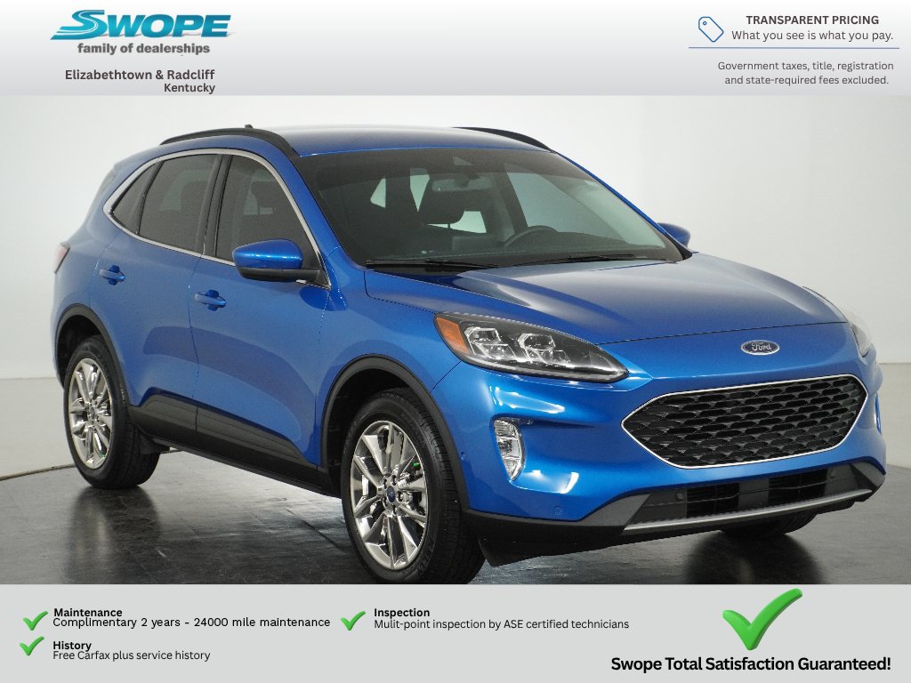 Certified 2021 Ford Escape Titanium