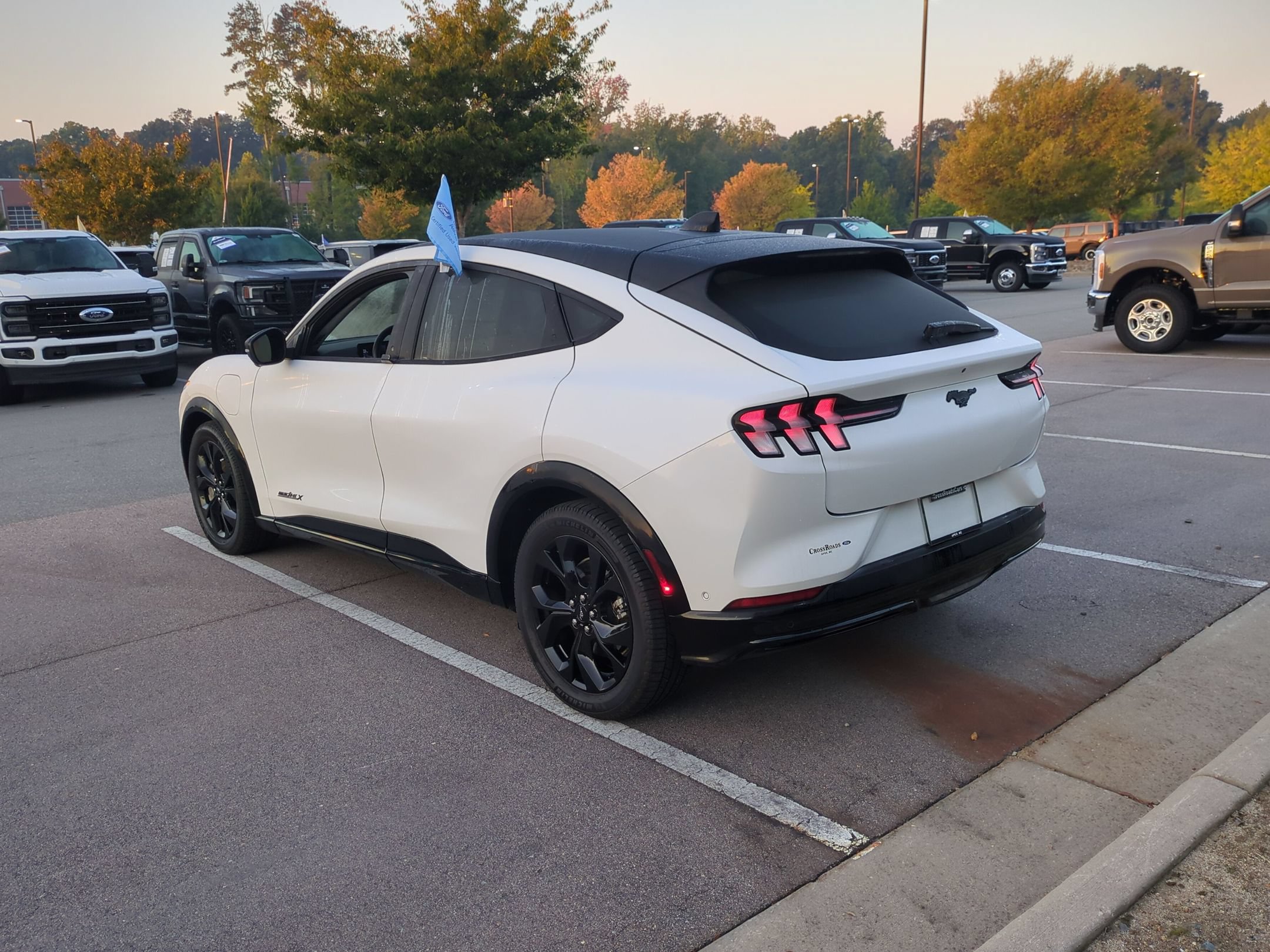 Certified 2023 Ford Mustang Mach-E Premium w/ Mustang Nite Pony Package RWD image 6