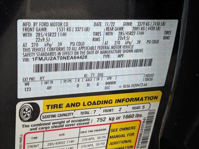 Certified 2022 Ford Expedition Limited image 30