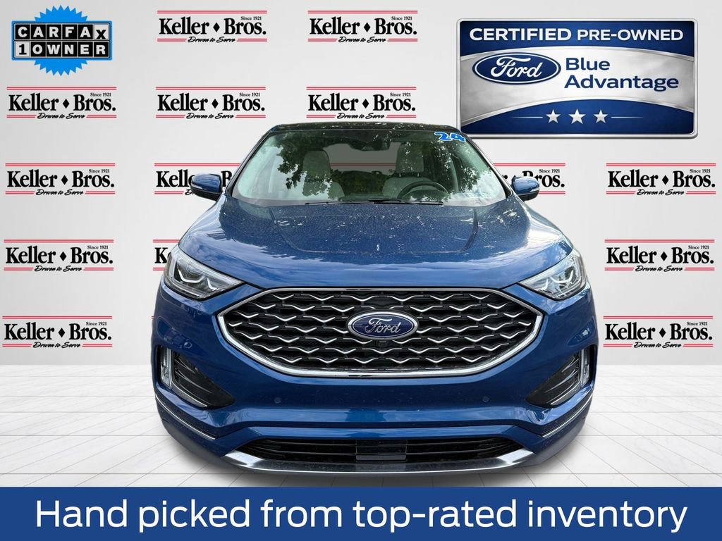 Certified 2024 Ford Edge Titanium w/ Titanium Elite Package AWD/4WD image 2