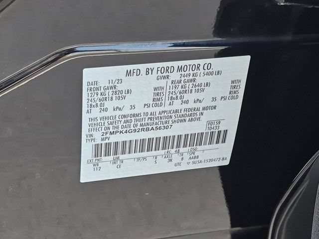 Certified 2024 Ford Edge SE AWD/4WD image 23