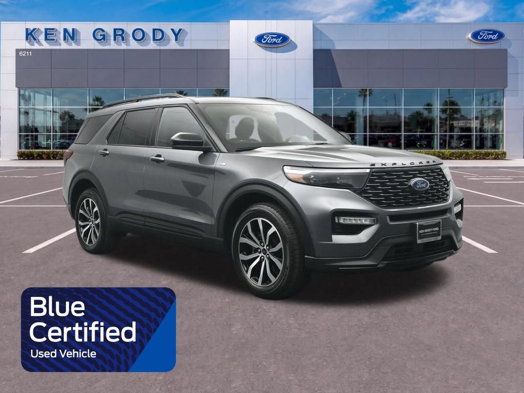 Certified 2022 Ford Explorer ST-Line w/ Class IV Trailer Tow Package
