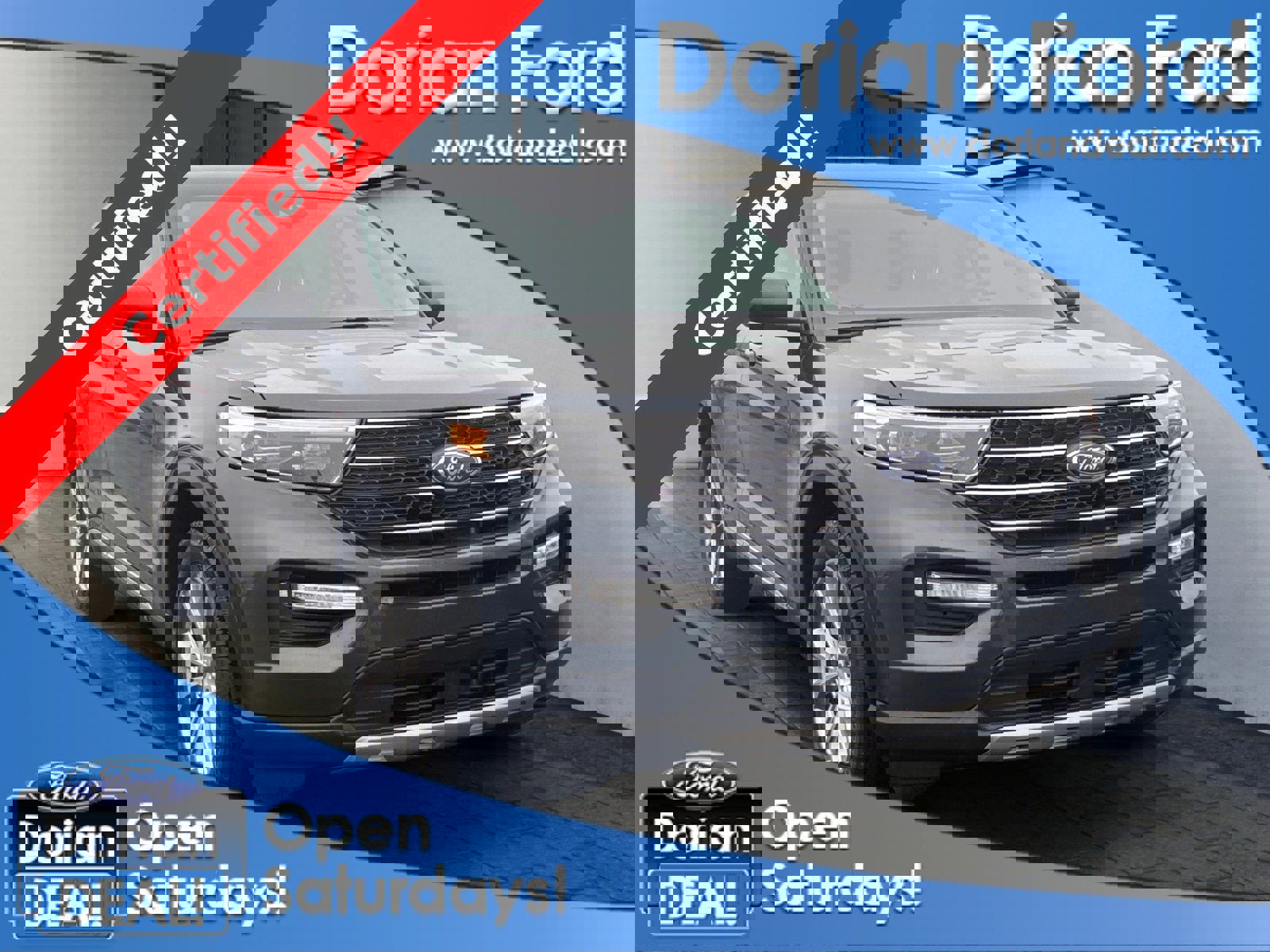 Certified 2023 Ford Explorer XLT w/ Equipment Group 202A image 7