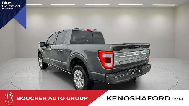 Certified 2021 Ford F150 Platinum w/ Equipment Group 701A High image 3